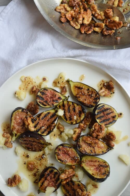 Charred Figs | Manchego | Honeyed Walnuts