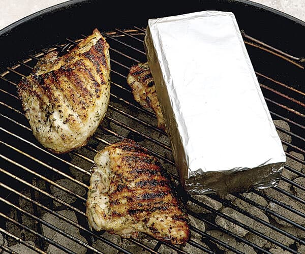 Super Green Lemony Grilled Chicken Skewers