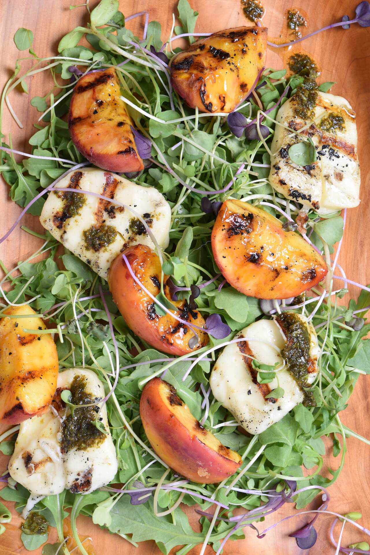 Arugula Salad with Delicata Squash, Candied Sunflower Seeds