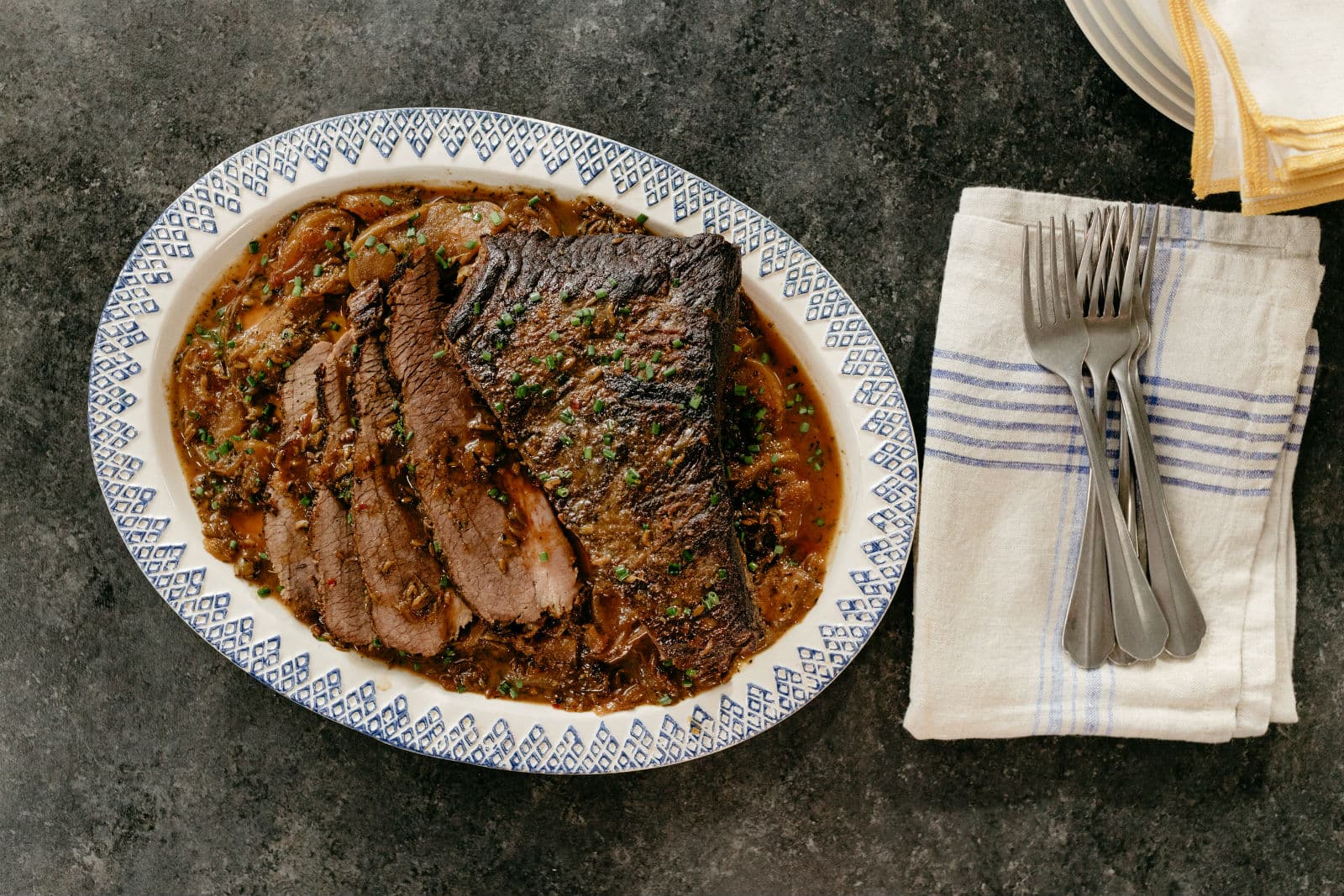 20-Minute Brisket - beef recipe by Carolyn Cohen