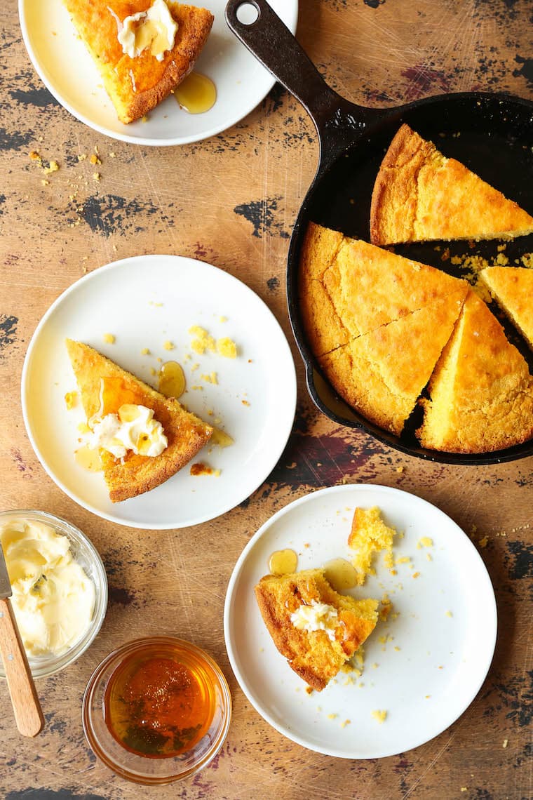 Skillet Buttermilk Cornbread - recipe by Carolyn Cohen