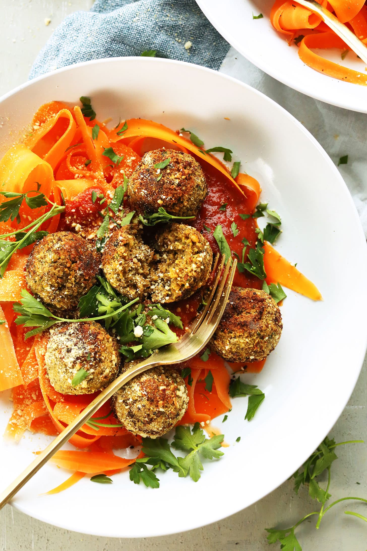 Quinoa Lentil “Meatballs” - beef recipe by Carolyn Cohen