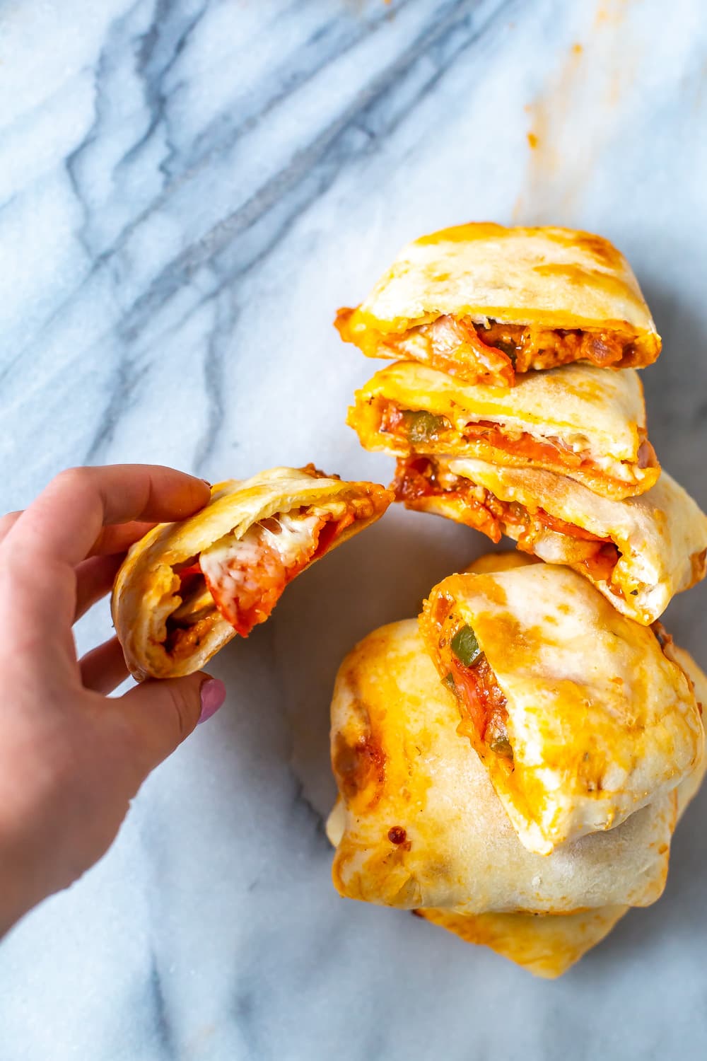 Homemade Pizza Pockets