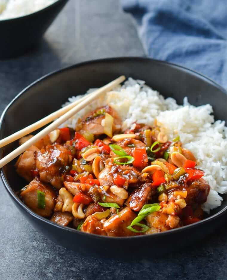 Kung Poa Chicken (Can Be Done with Tofu)