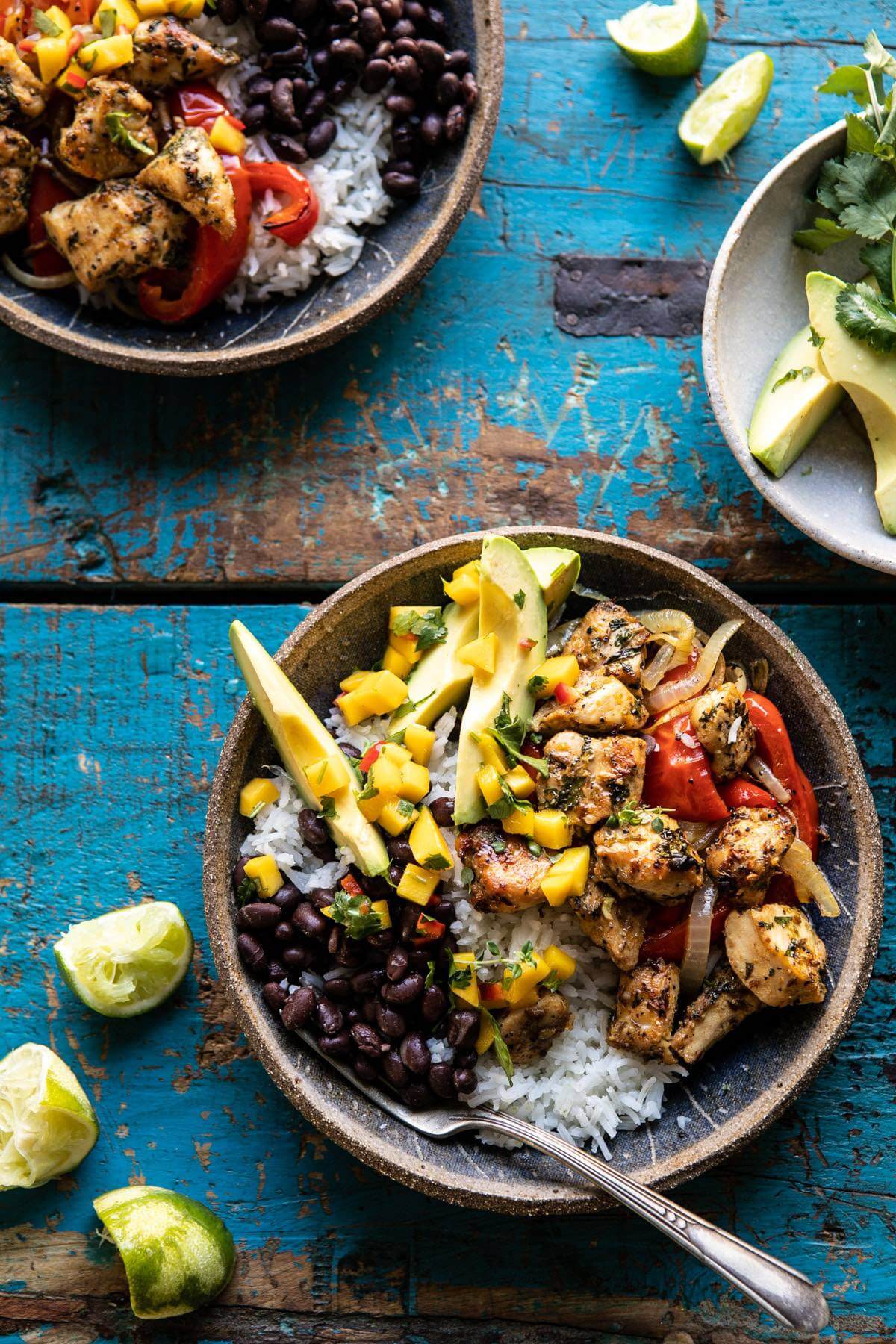 Chicken Tinga | Black Bean | Tomatillo Salsa
