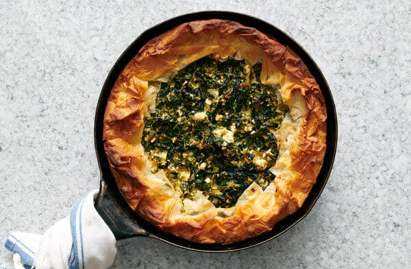 Skillet Spanakopita