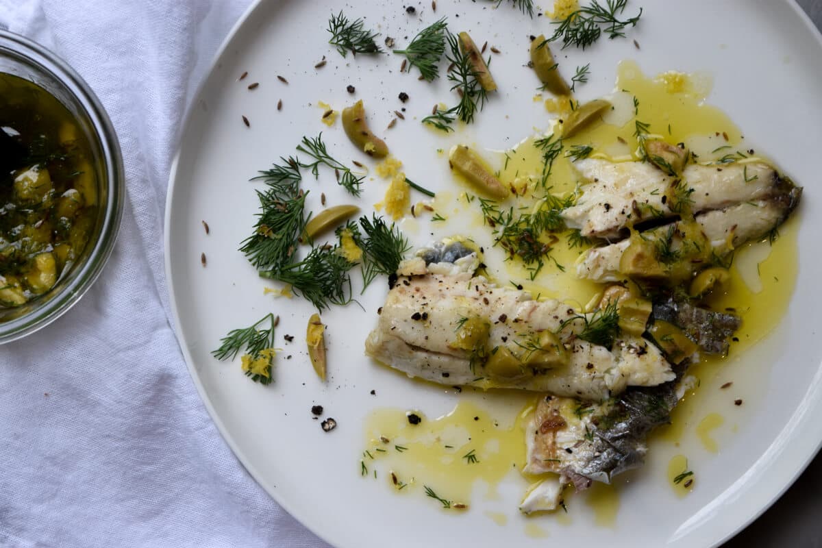 Branzino | Olive | Lemon Vinaigrette