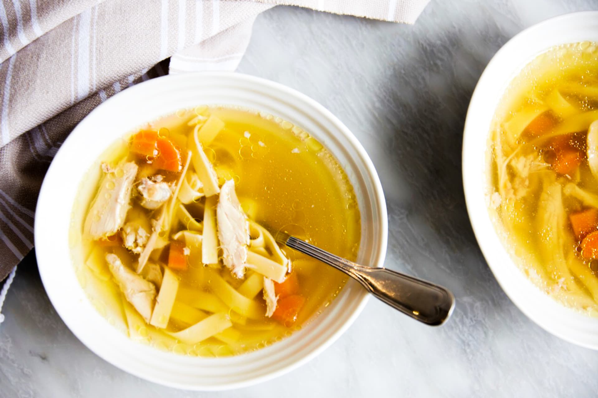 Instant Pot Traditional Chicken Noodle Soup
