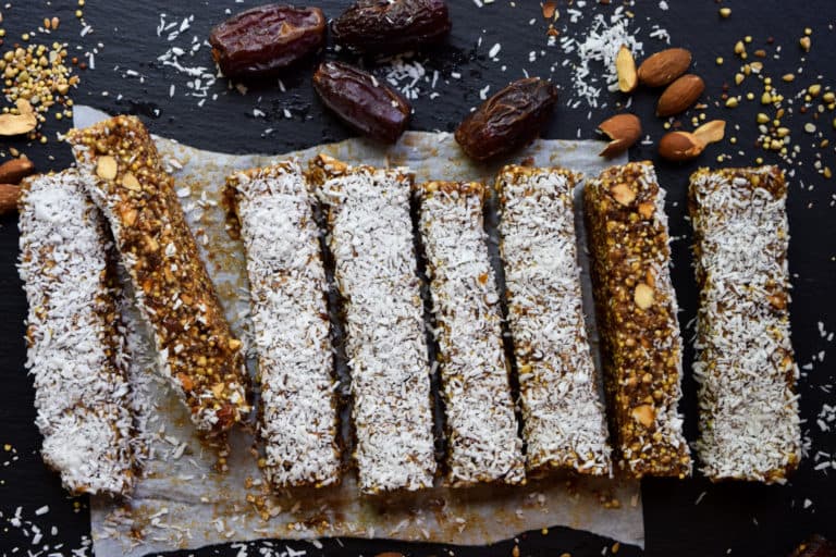 Date, Almond and Seed Bars