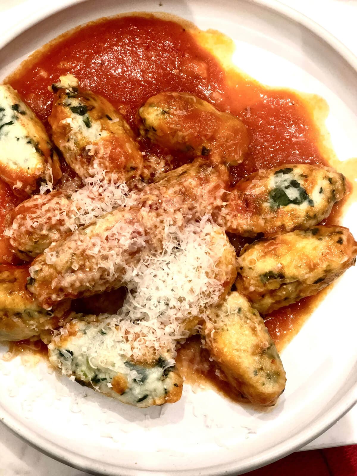 Sweet Potato Ricotta G’nudi with Kale and Sage Brown Butter