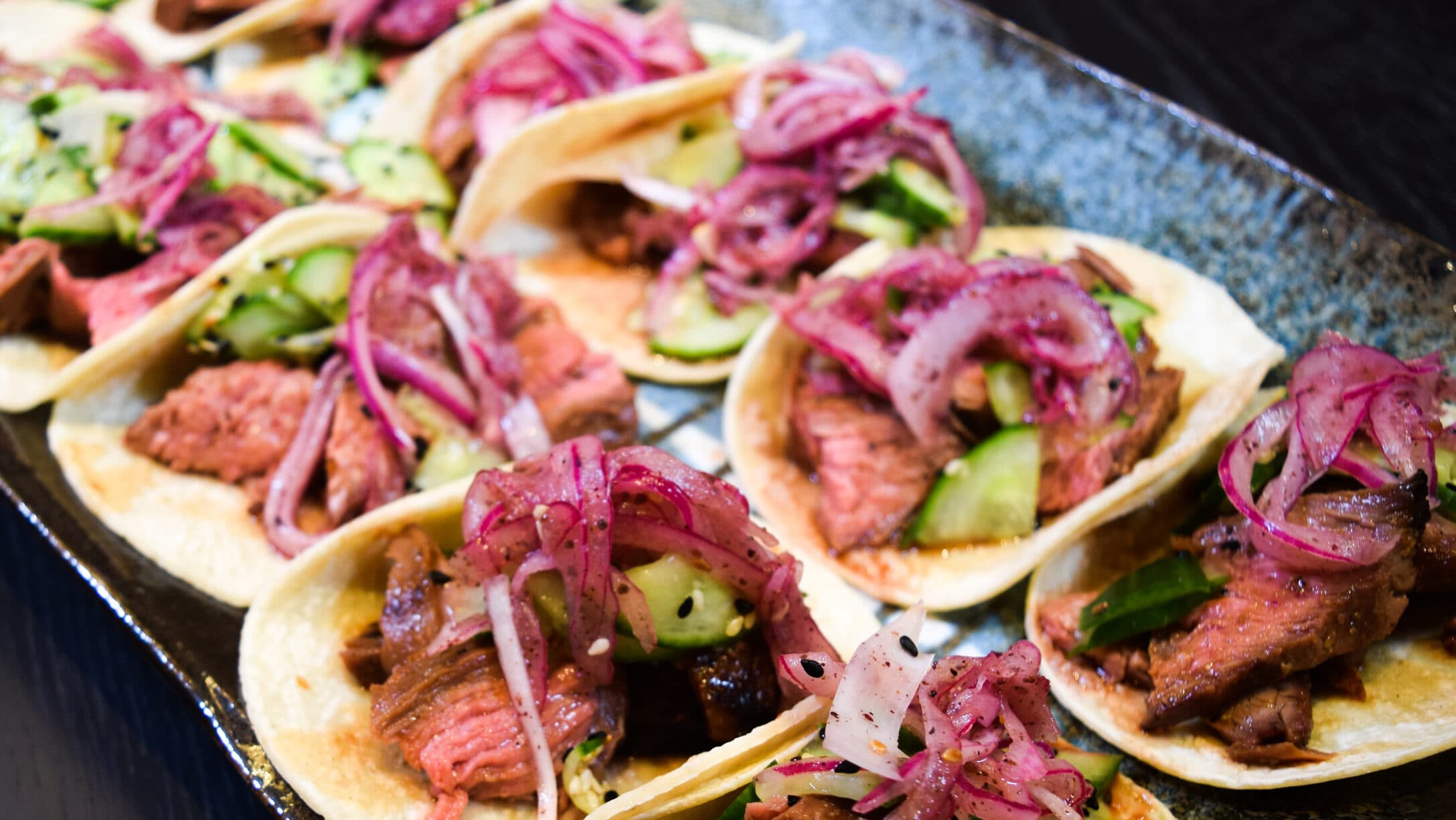 Pan Roasted Steak, Smashed Potatoes and Charred Broccoli