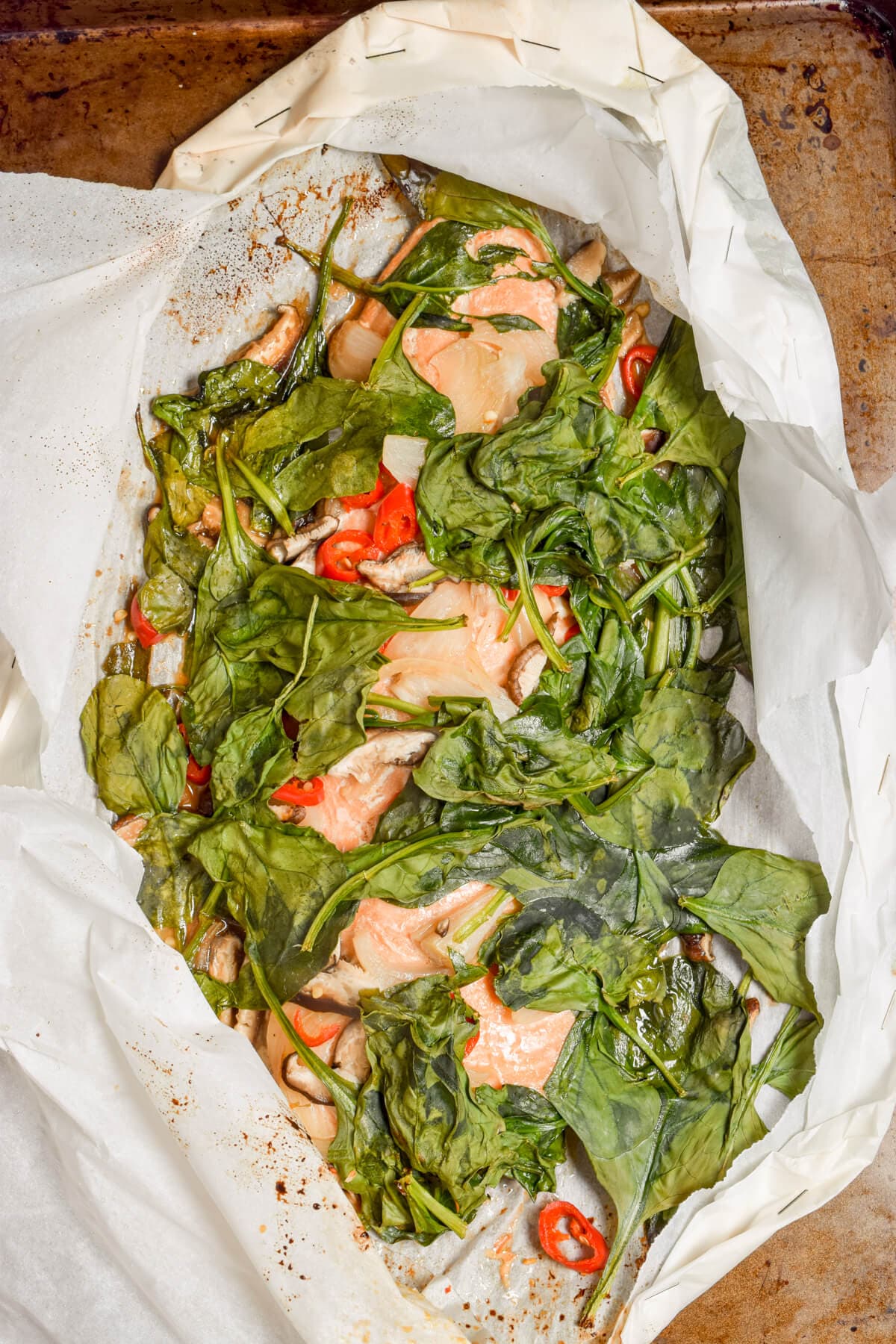 Moroccan Spicy Fish with Tomato and Peppers