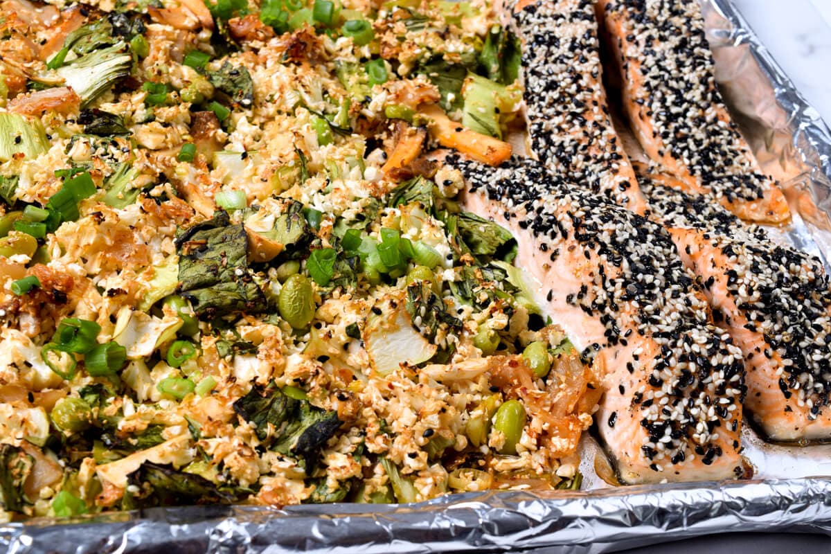 Orange Scented Rice and Couscous with Dates and Almonds