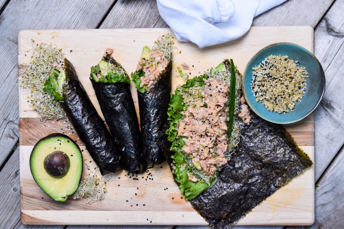 Quinoa with Crispy Brussels Sprouts