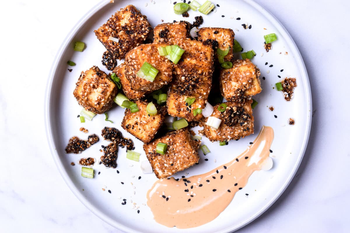 Marinated Tofu - vegetarian recipe by Carolyn Cohen