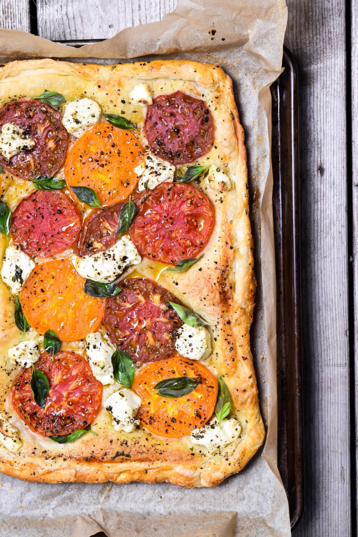 Cheaters Tomato and Ricotta Tart
