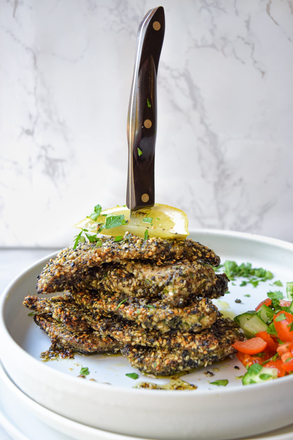 Passover Chicken Schnitzel - Baked or Fried - chicken & turkey recipe by Carolyn Cohen