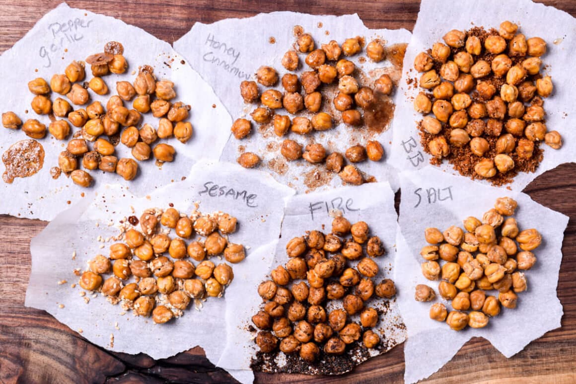 Roasted Chickpeas - 6 Ways
