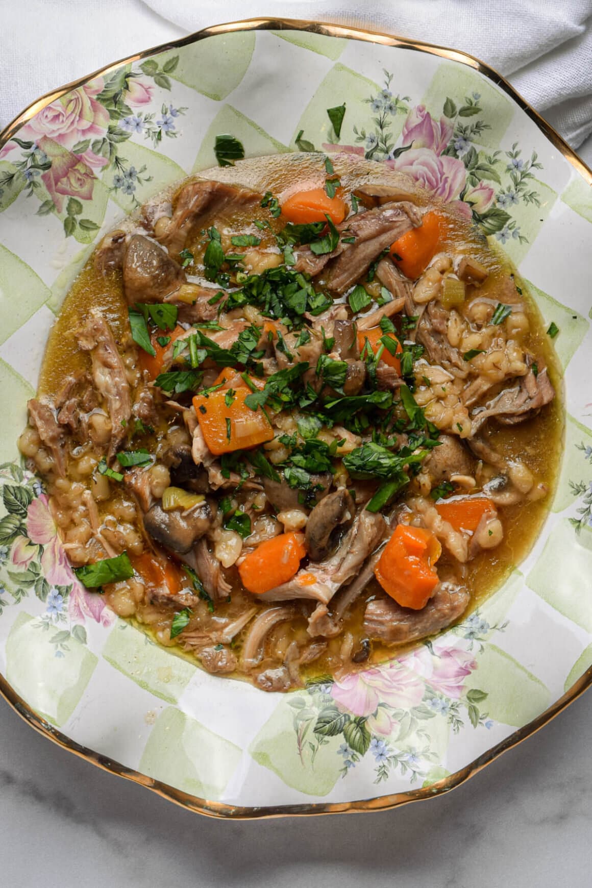 Turkey Barley Soup