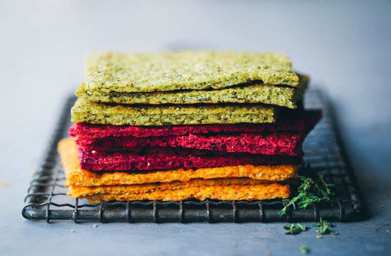 Cauliflower Carrot Flat Bread - recipe by Carolyn Cohen