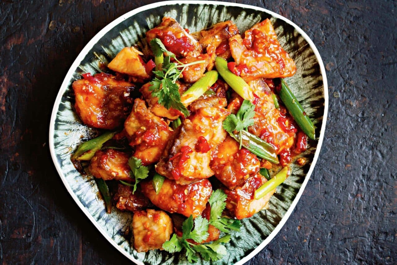 Moroccan Fish Boulettes in Harissa Tomato Sauce