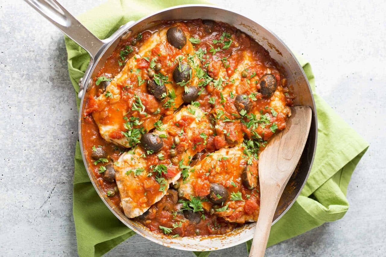 Greek Island Roasted Fish with Feta