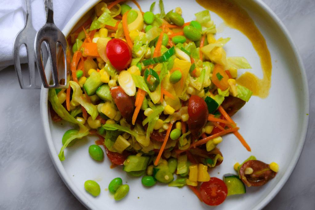 Edamame Succotash