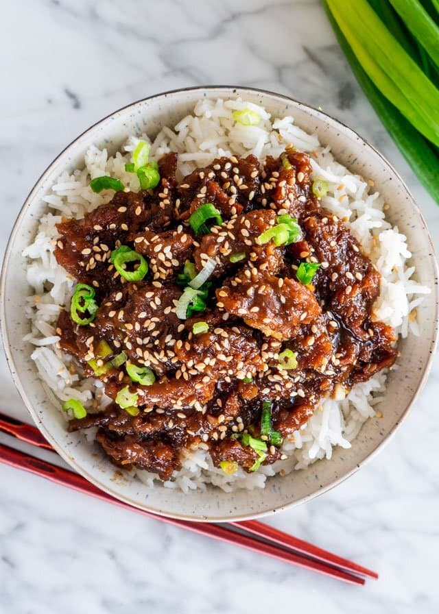 Mongolian Beef Stir Fry