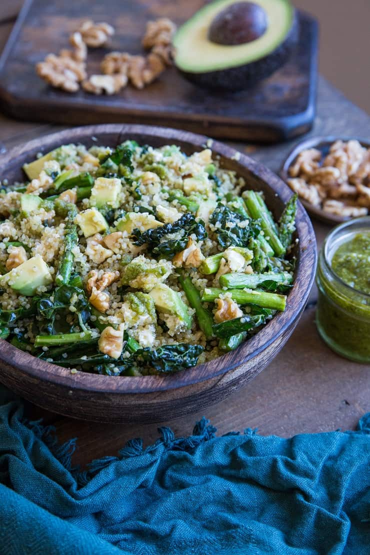 Shredded Kale and Brussels Sprout Salad with Maple Cider