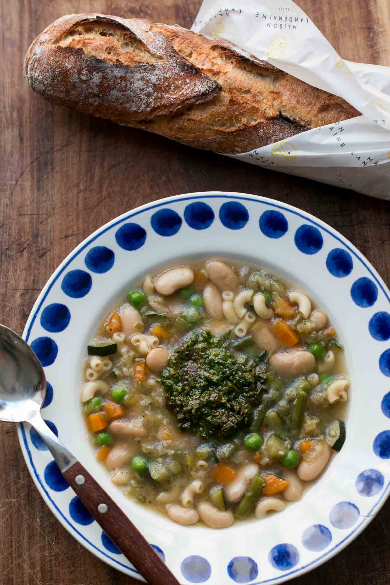 Soup Au Pistou - soup recipe by Carolyn Cohen