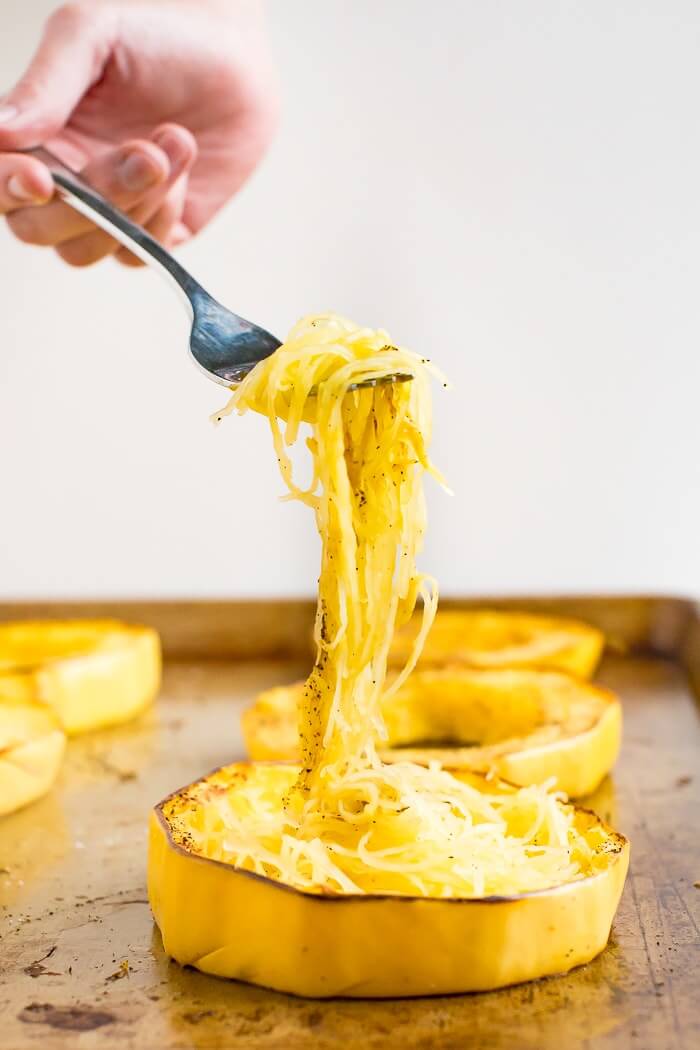 Perfect Roasted Spaghetti Squash